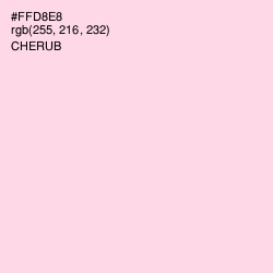 #FFD8E8 - Cherub Color Image