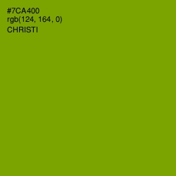 #7CA400 - Christi Color Image