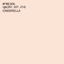 #FBE3D6 - Cinderella Color Image