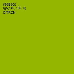 #95B600 - Citron Color Image