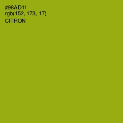 #98AD11 - Citron Color Image