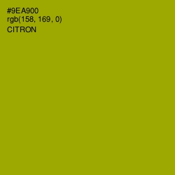 #9EA900 - Citron Color Image