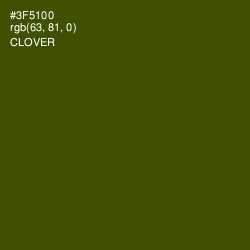 #3F5100 - Clover Color Image
