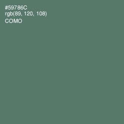 #59786C - Como Color Image