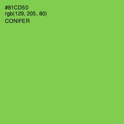 #81CD50 - Conifer Color Image