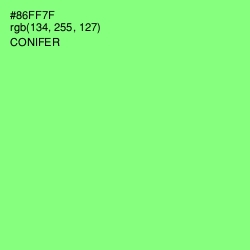 #86FF7F - Conifer Color Image
