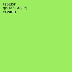 #9DED61 - Conifer Color Image