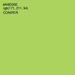 #ABD35E - Conifer Color Image