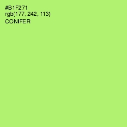 #B1F271 - Conifer Color Image