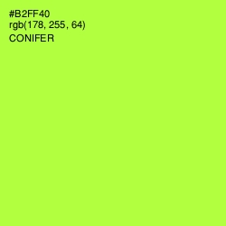 #B2FF40 - Conifer Color Image