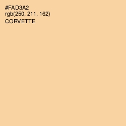 #FAD3A2 - Corvette Color Image
