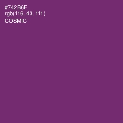 #742B6F - Cosmic Color Image