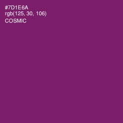 #7D1E6A - Cosmic Color Image