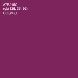 #7E245C - Cosmic Color Image