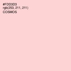 #FDD3D3 - Cosmos Color Image