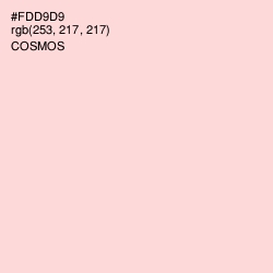 #FDD9D9 - Cosmos Color Image