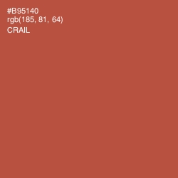#B95140 - Crail Color Image