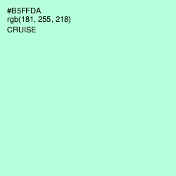 #B5FFDA - Cruise Color Image