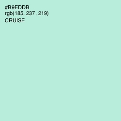 #B9EDDB - Cruise Color Image
