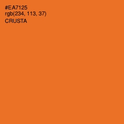 #EA7125 - Crusta Color Image