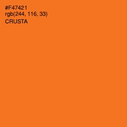 #F47421 - Crusta Color Image