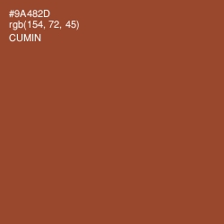 #9A482D - Cumin Color Image