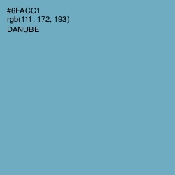 #6FACC1 - Danube Color Image