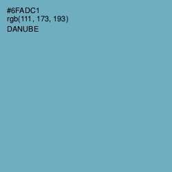 #6FADC1 - Danube Color Image