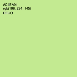 #C4EA91 - Deco Color Image
