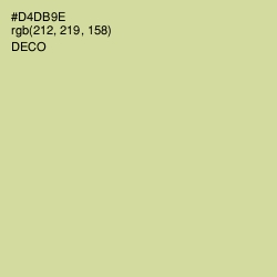 #D4DB9E - Deco Color Image