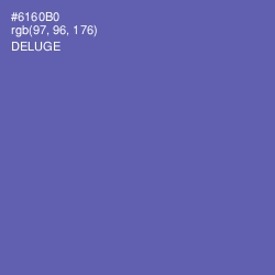 #6160B0 - Deluge Color Image