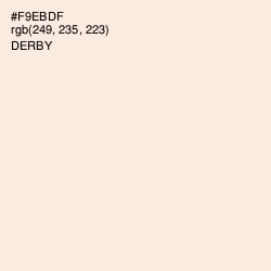 #F9EBDF - Derby Color Image