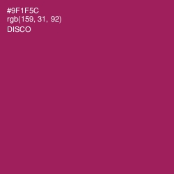 #9F1F5C - Disco Color Image