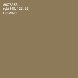 #8C7A58 - Domino Color Image