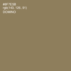 #8F7E5B - Domino Color Image