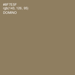 #8F7E5F - Domino Color Image