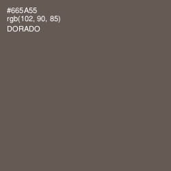 #665A55 - Dorado Color Image
