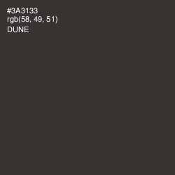 #3A3133 - Dune Color Image