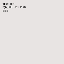 #E9E4E4 - Ebb Color Image