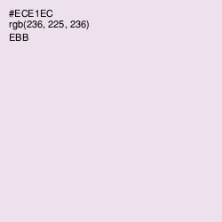 #ECE1EC - Ebb Color Image