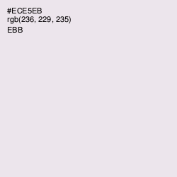 #ECE5EB - Ebb Color Image