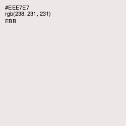#EEE7E7 - Ebb Color Image