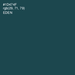 #1D474F - Eden Color Image