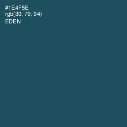 #1E4F5E - Eden Color Image