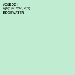 #C0EDD1 - Edgewater Color Image