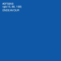 #0F58A8 - Endeavour Color Image