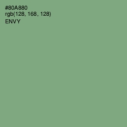 #80A880 - Envy Color Image