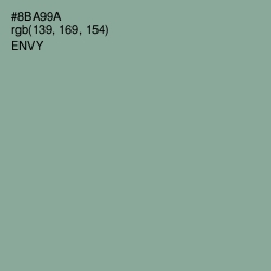 #8BA99A - Envy Color Image