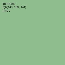 #8FBD8D - Envy Color Image