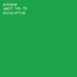 #1BA548 - Eucalyptus Color Image